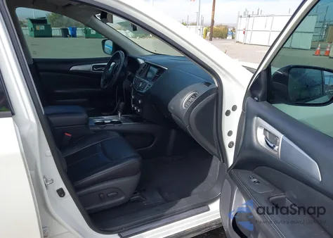 2017 Nissan Pathfinder Sl from USA, damaged, VIN 5N1DR2MN7HC902482